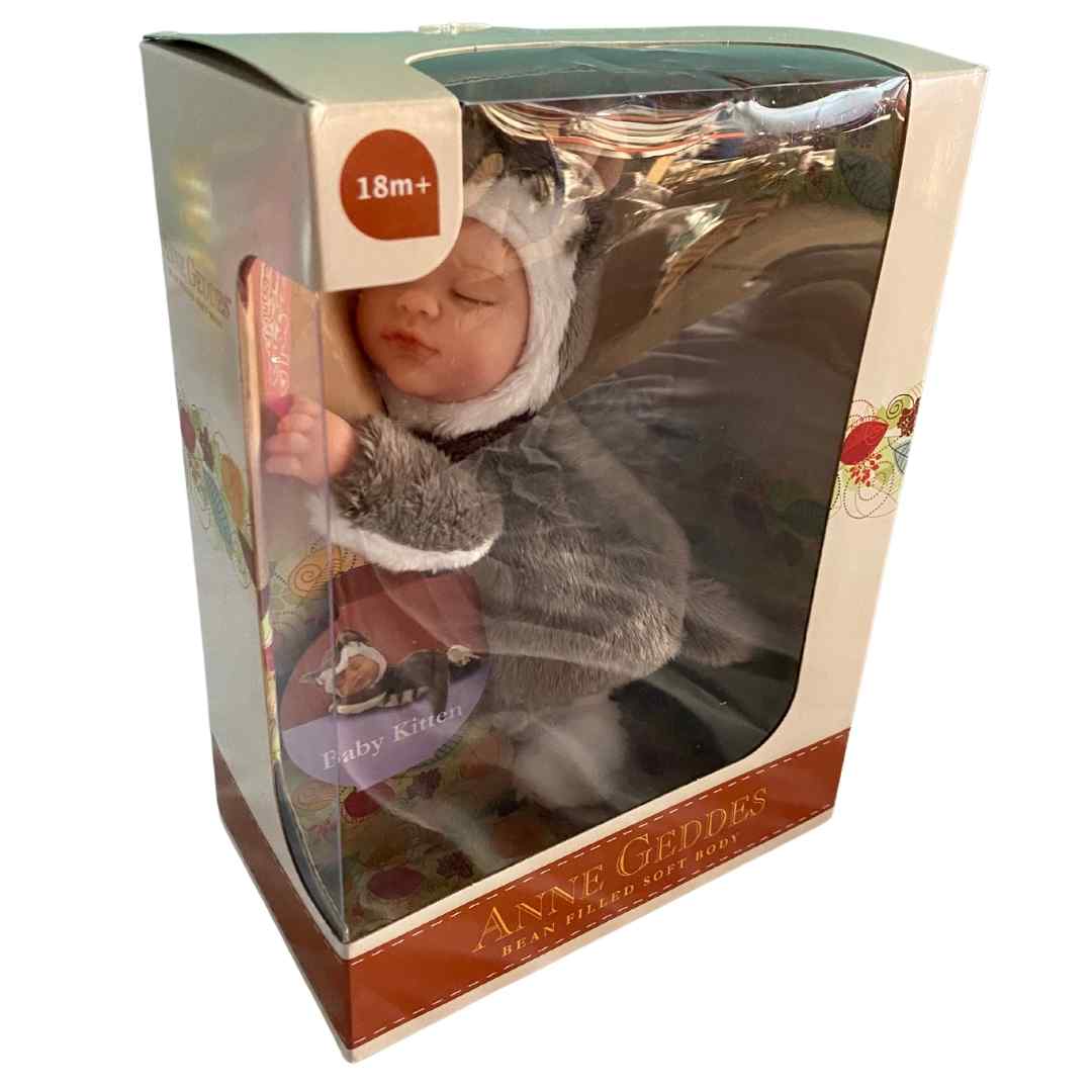 Secondful Anne Geddes Bean Filled Baby Kitten Doll Shop used Music Soft Toys in UAE Secondful