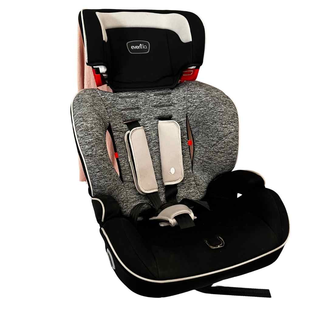 Secondful Evenflo Theron 3 in 1 Booster Car Seat Black Granite Shop used Car Seats Accessories in UAE Secondful