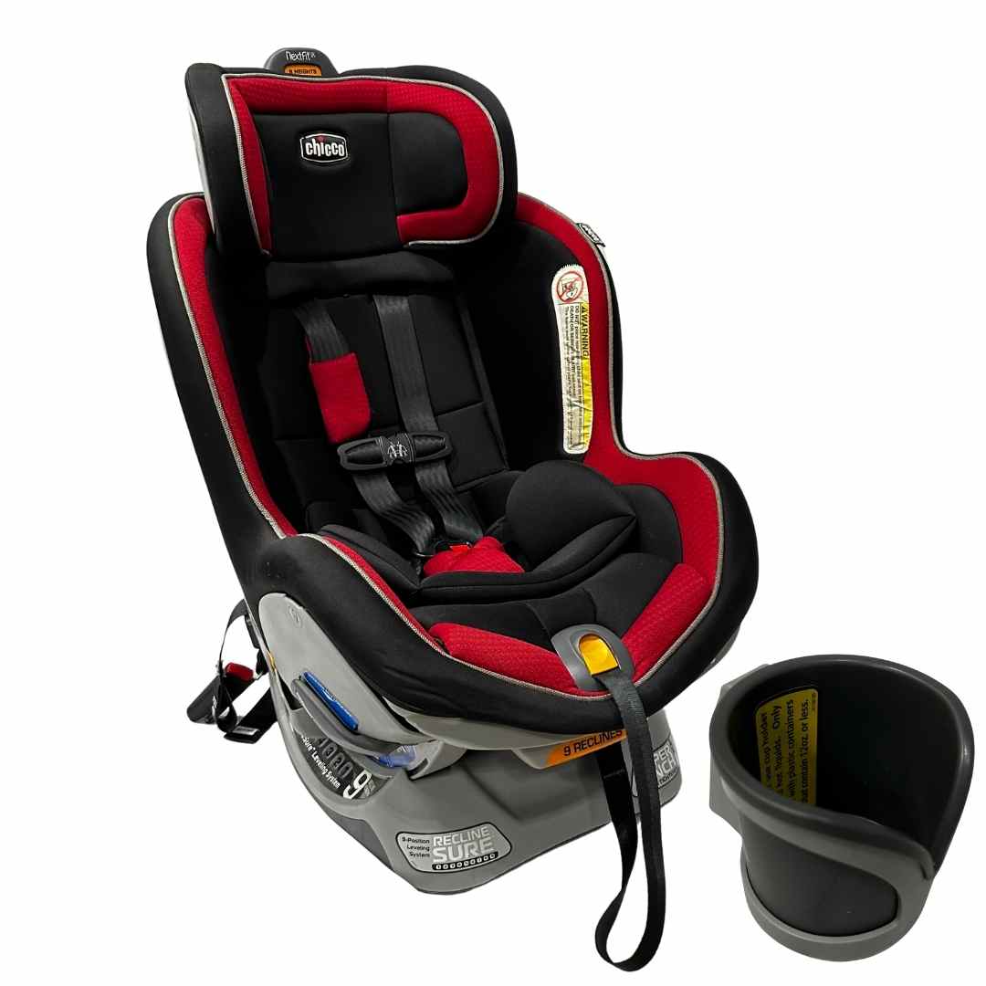 Secondful Chicco NextFit iX Convertible Car Seat Black Red Shop used Car Seats Accessories in UAE Secondful