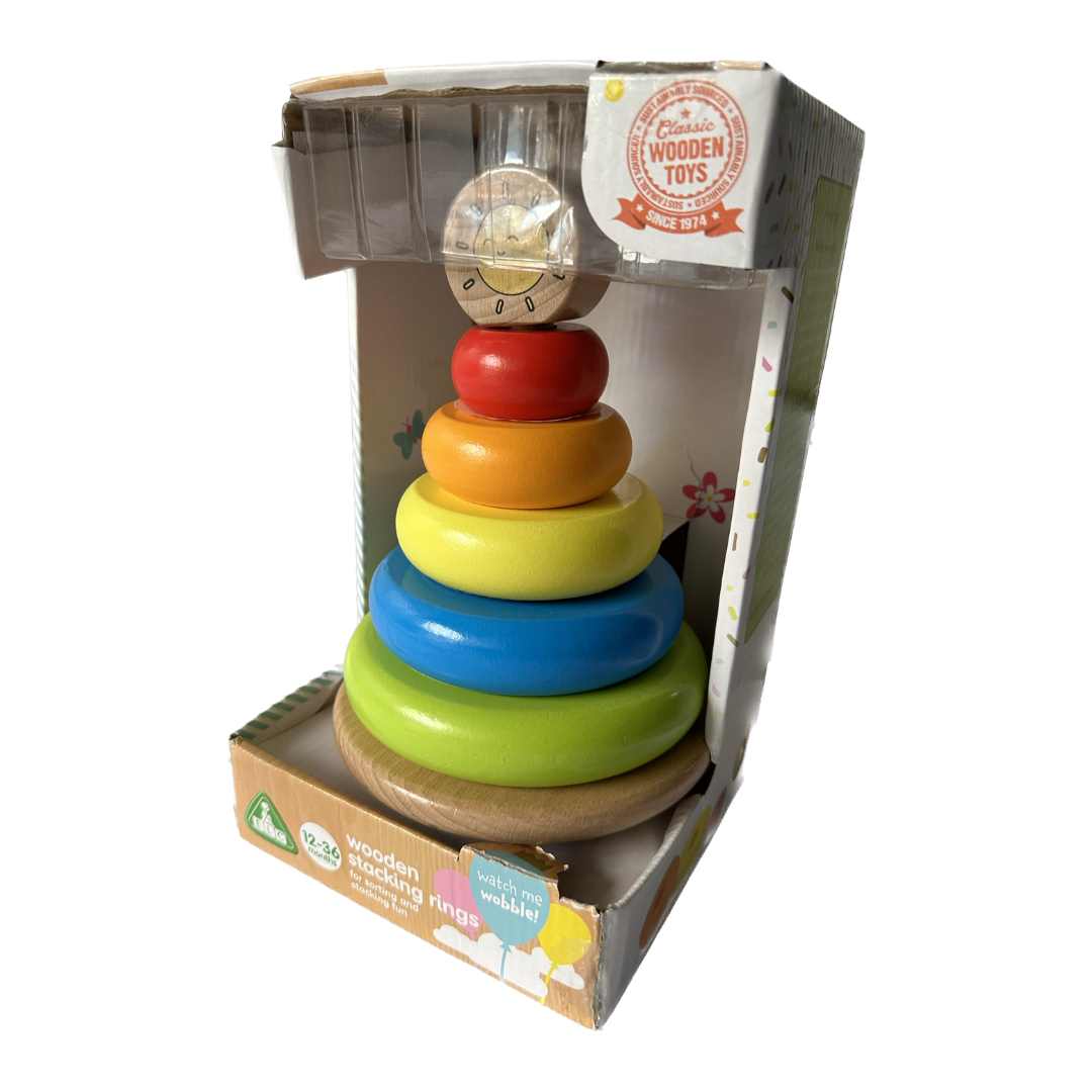 Secondful Early Learning Center (ELC) Wooden Stacking Rings Shop