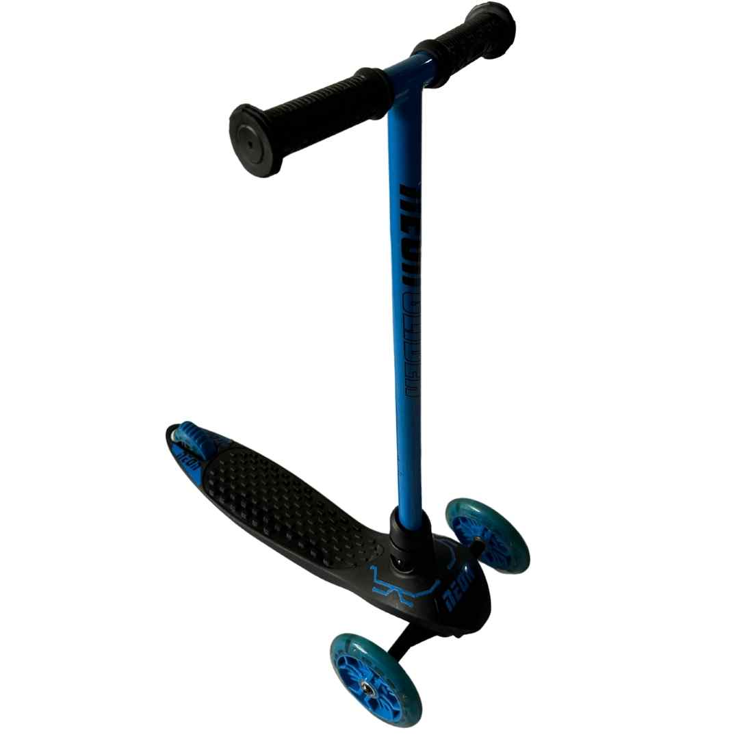 Secondful Neon Glider Air Scooter Blue & Black Shop used