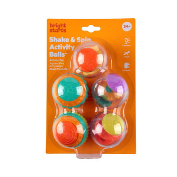 Bright Starts Shake & Spin Activity Balls Toy