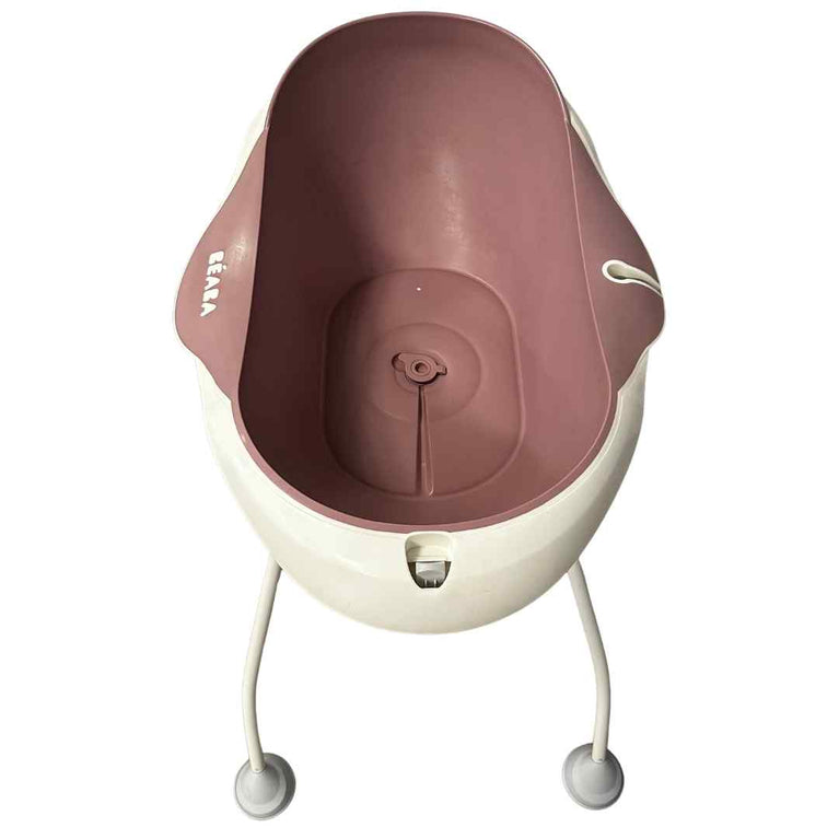 Béaba Camele'O 1st Age Baby Bath Tub and Stand - Old Pink