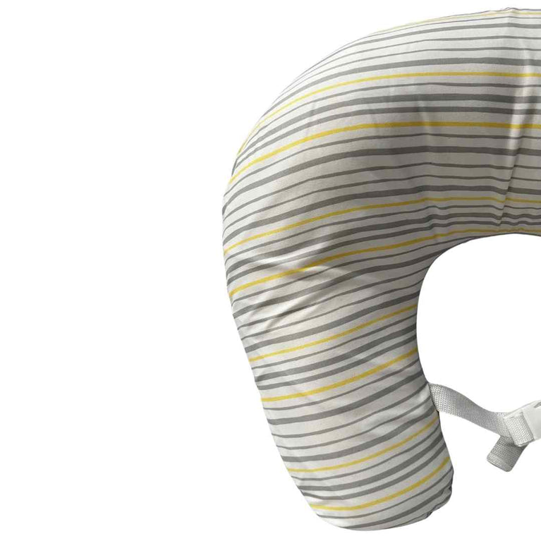 Clevamama Clevacushion Nursing Pillow & Baby Nest - Grey/Yellow