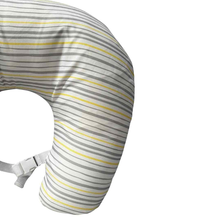 Clevamama Clevacushion Nursing Pillow & Baby Nest - Grey/Yellow