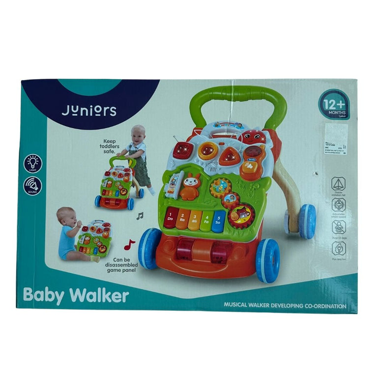 Juniors Musical Baby Walker W/ Activity Toys