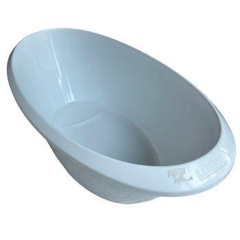 Luma Baby Bath Tub with Bath Drain Tube - White