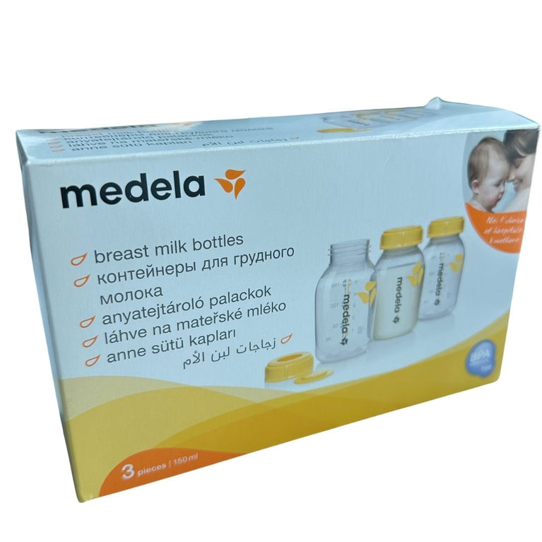 Medela Breast Milk Storage Bottles - 150 ml (Pack of 3)