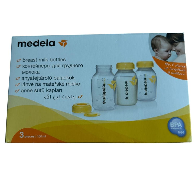 Medela Breast Milk Storage Bottles - 150 ml (Pack of 3)