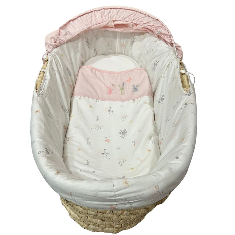 Mothercare Moses Basket  for Newborns - Pink