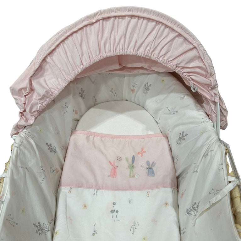 Mothercare Moses Basket  for Newborns - Pink