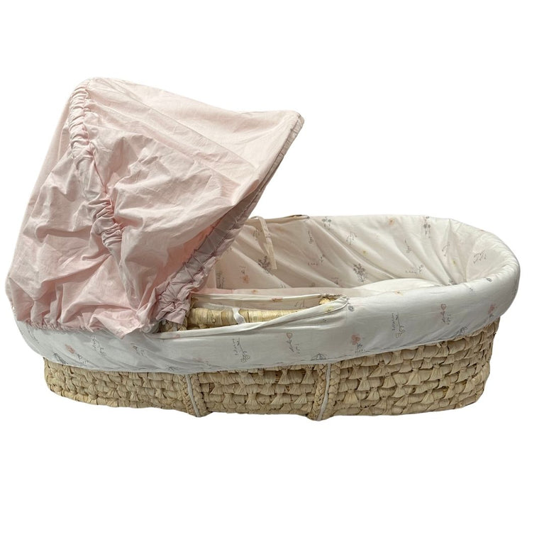 Mothercare Moses Basket  for Newborns - Pink