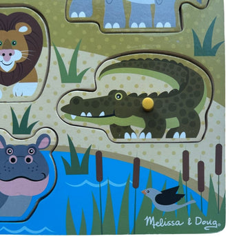 Melissa & Doug Safari Peg Puzzle