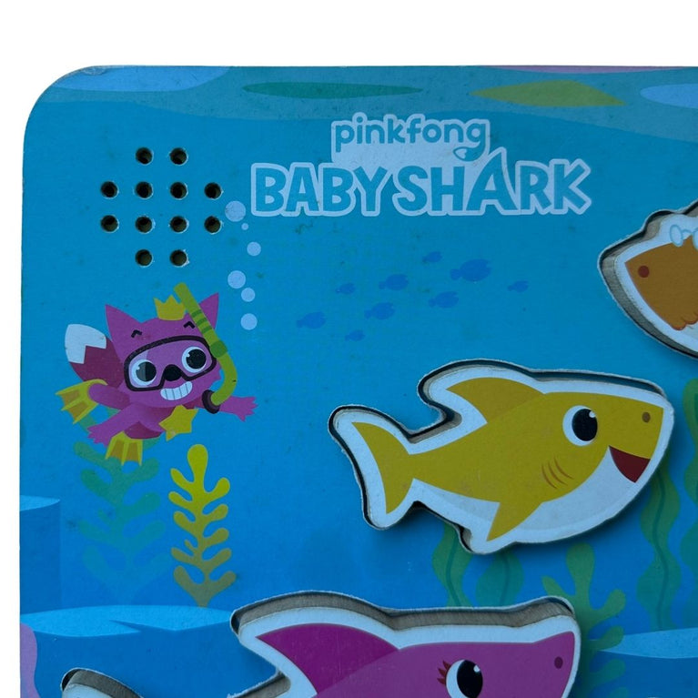 Pinkfong Baby Shark Musical Wood Sound Puzzle