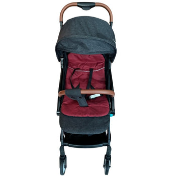 Moon Ritzi Light Weight Travel Cabin Stroller - Black /Red