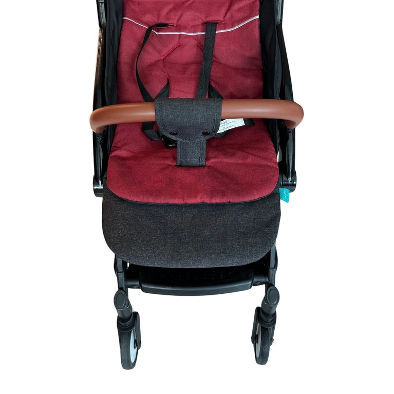 Moon Ritzi Light Weight Travel Cabin Stroller - Black /Red