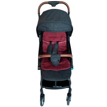 Moon Ritzi Light Weight Travel Cabin Stroller - Black/ Red