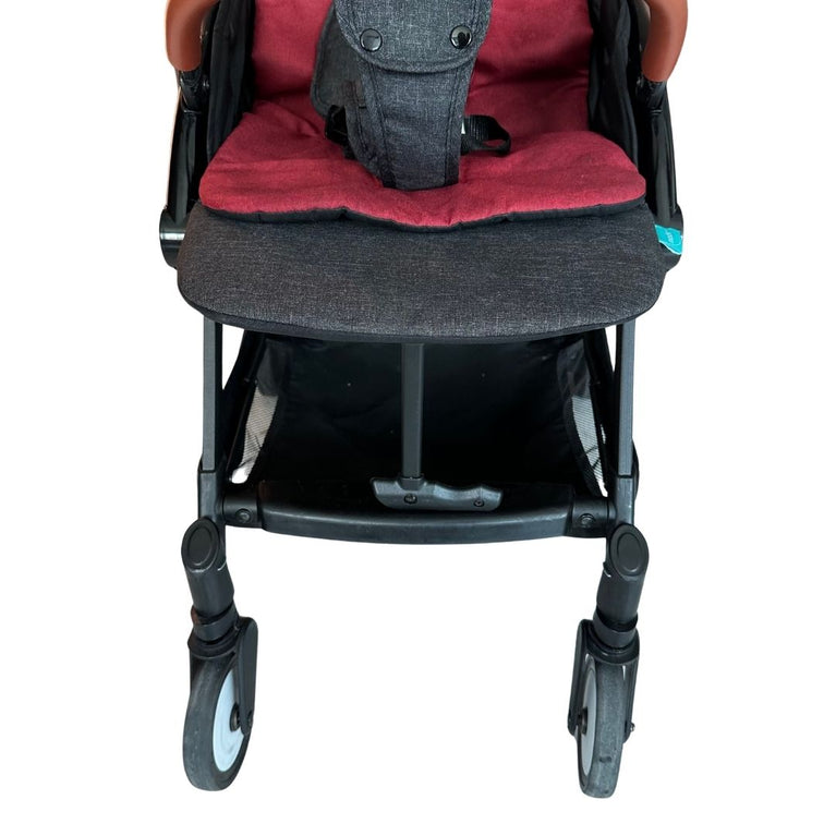 Moon Ritzi Light Weight Travel Cabin Stroller - Black/ Red