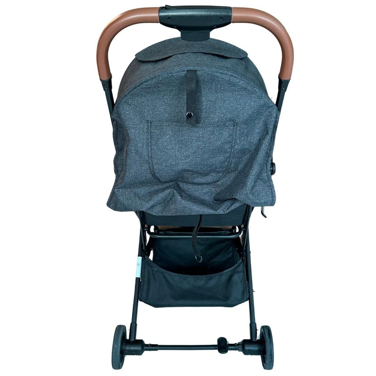 Moon Ritzi Light Weight Travel Cabin Stroller - Black/ Red