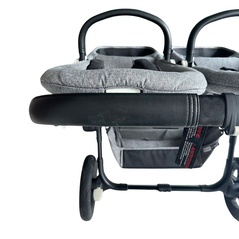 Bugaboo Donkey 2 Twin Seat and Bassinet Stroller - Grey Melange