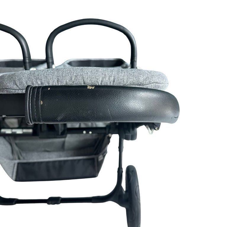 Bugaboo Donkey 2 Twin Seat and Bassinet Stroller - Grey Melange