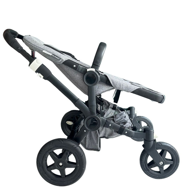 Bugaboo Donkey 2 Twin Seat and Bassinet Stroller - Grey Melange