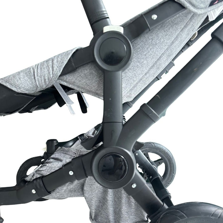 Bugaboo Donkey 2 Twin Seat and Bassinet Stroller - Grey Melange