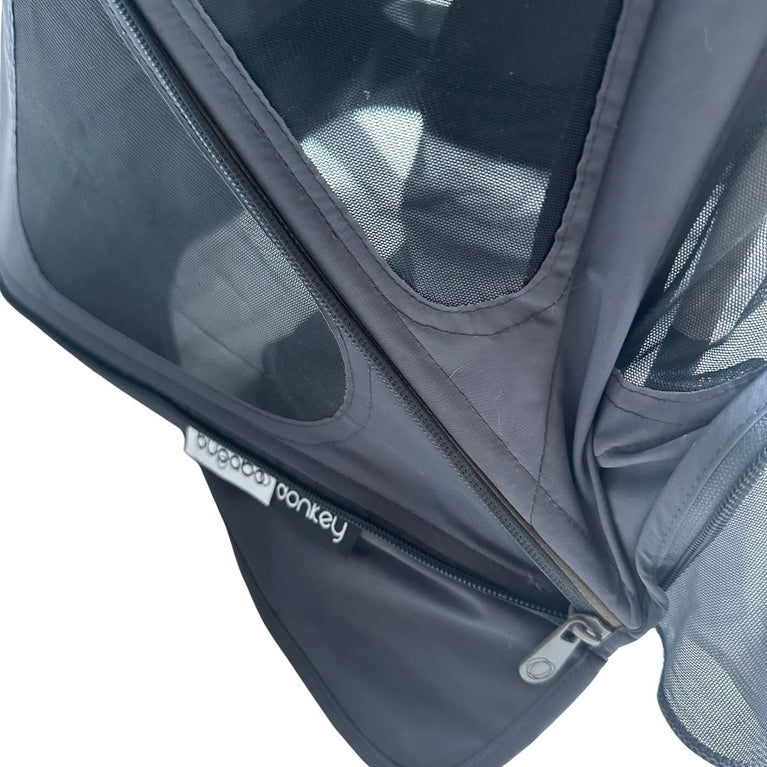 Bugaboo Donkey Breezy Sun Canopy - Stellar/ Steel Blue