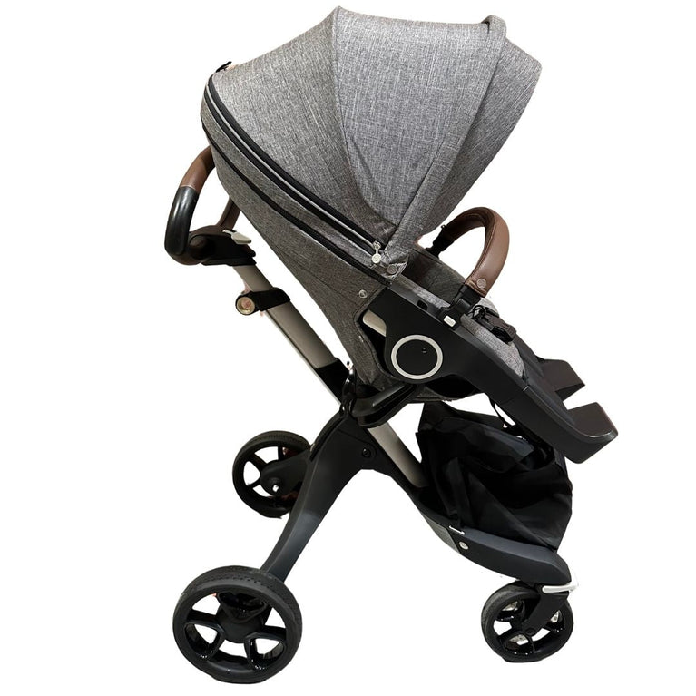 Stokke Xplory V6 Chassis Black - Modern Grey