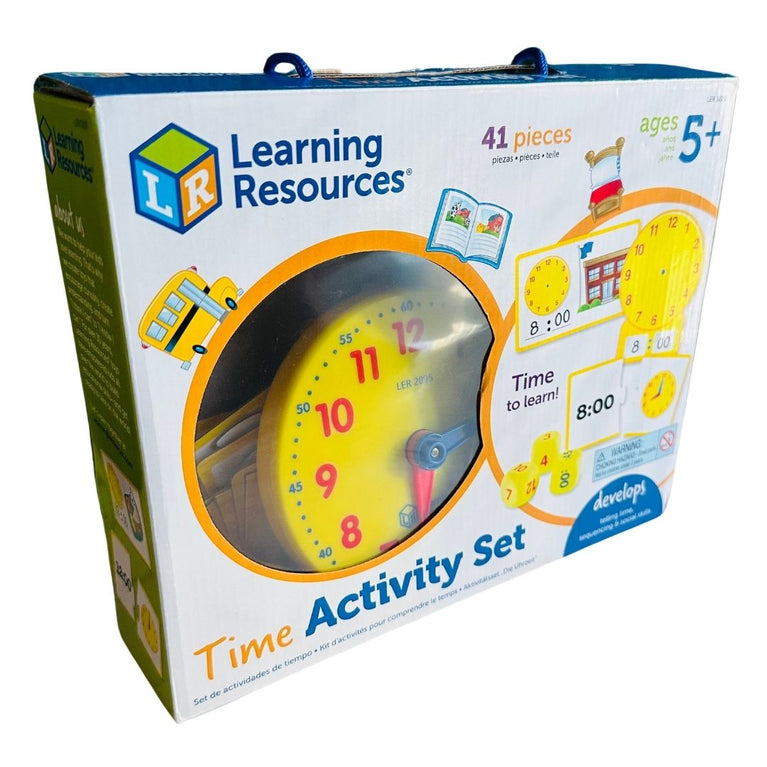 Learning Resources Time Activity Set (41 Pcs Complete Set)