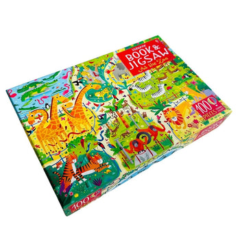 Usborne Book and Jigsaw at the Zoo Puzzle