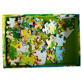 Usborne Book and Jigsaw at the Zoo Puzzle