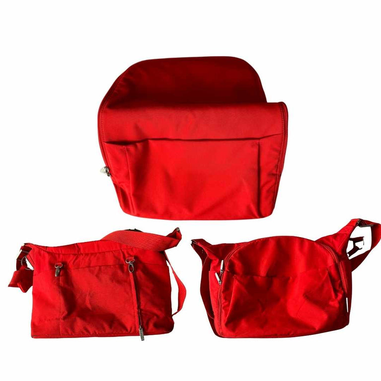 Stokke Xplory X Stroller + Diaper Bag- Ruby Red (2015)