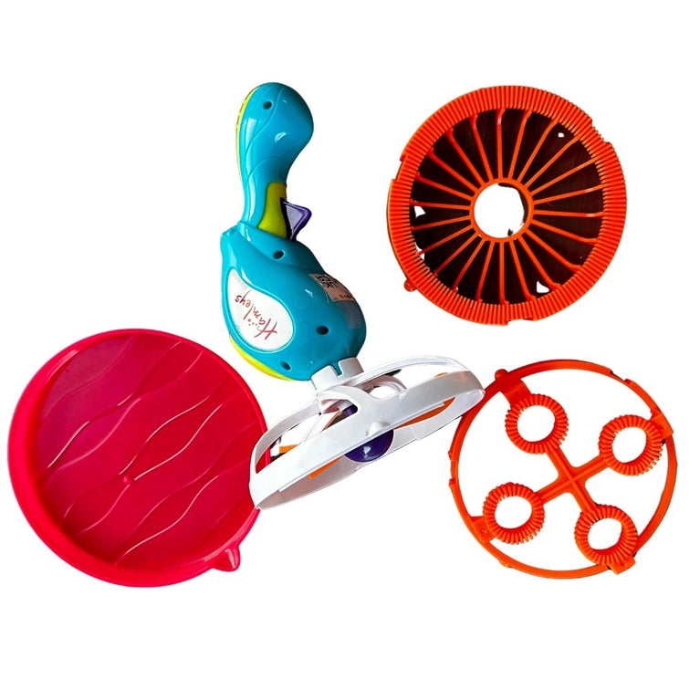 Hamleys 2-in-1 Battery Operated Jumbo Bubble Gun