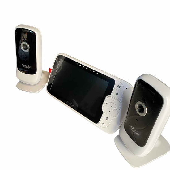 Hubble-Connected-Nursery-View-Premium-Twin-Cameras-Video-Baby-Monitor-1