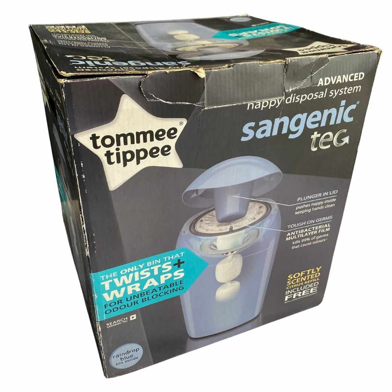 Tommee-Tippee-Sangenic-Tec-Nappy-Disposal-Bin-Raindrop-Blue-8