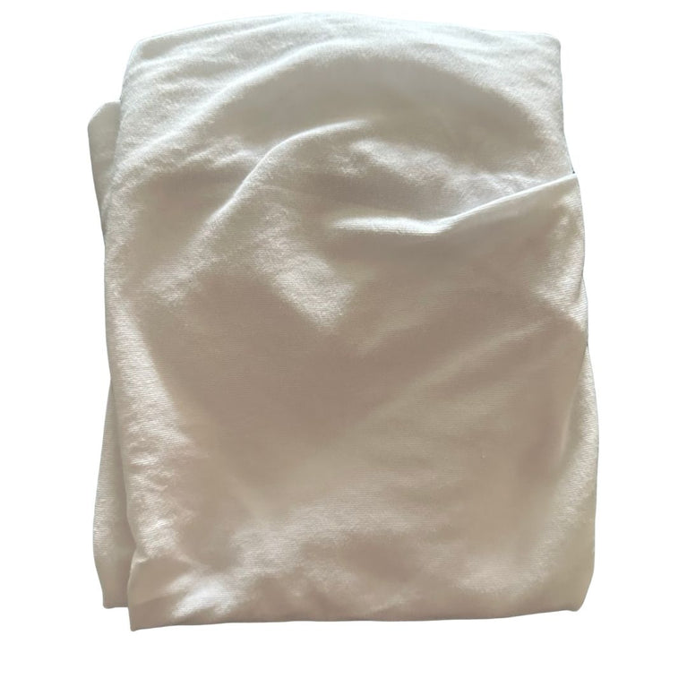 Snuz SnuzPod Moses Basket/Pram Fitted Sheet - White - Pack of 1