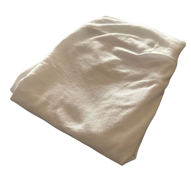 Snuz SnuzPod Moses Basket/Pram Fitted Sheet - White - Pack of 1