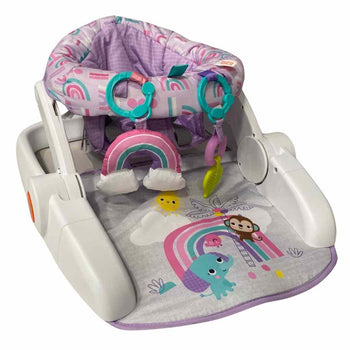 Bright Starts Learn-to-Sit Floor Seat - Purple Paradise