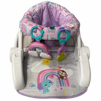 Bright Starts Learn-to-Sit Floor Seat - Purple Paradise