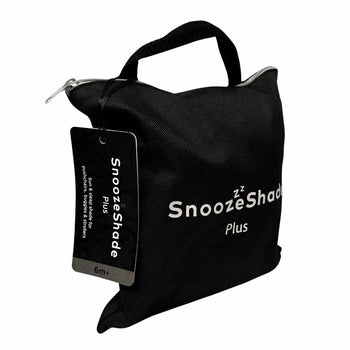 SnoozeShade Original (0-6m) Universal Sun Shade for Strollers - Soft Grey