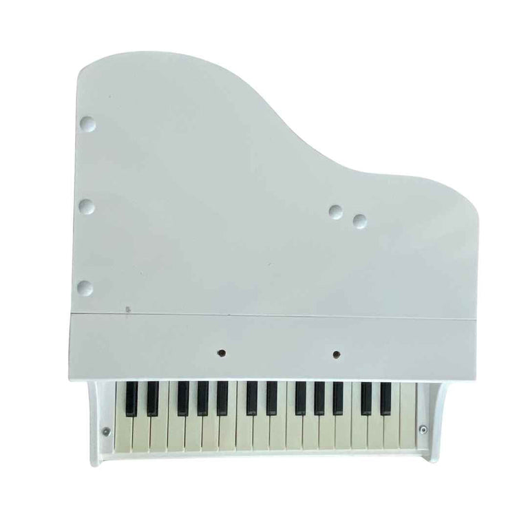 Hape Deluxe Electronic Grand Piano with Stool - White