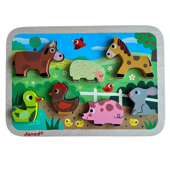 Janod-Chunky-Puzzle-Farm-7-Pieces-(Wood)-1