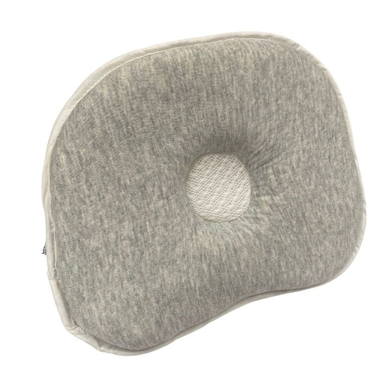 Clevamama Cleva Foam Infant Pillow - Grey/White