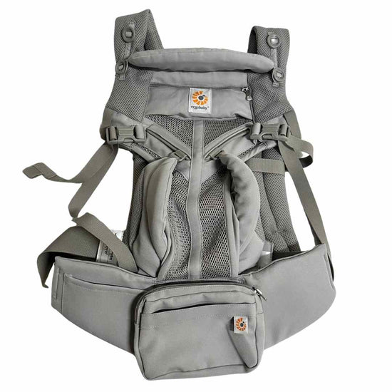 Secondful Ergobaby Omni 360 Cool Air Mesh Baby Carrier Pearl Grey Shop used Baby Carriers Wraps in UAE Secondful