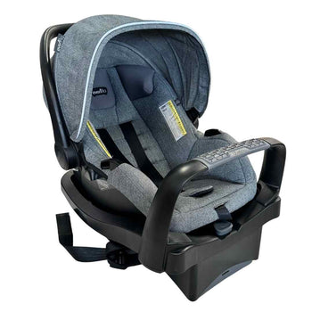 Evenflo LiteMax 35 Infant Car Seat with SafeMax Base (2019)- Grey