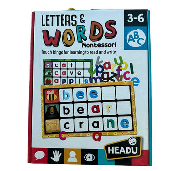 Headu Letters & Words Montessori Educational Toy