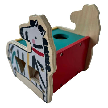 Mothercare Wooden Zebra Shape Sorter