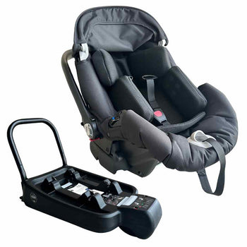 Cam Baby Car Seat Area Zero+ with Base - Black