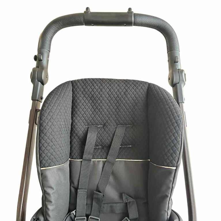 Cam Techno Babila Stroller with Bassinet Set - Black